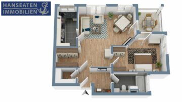 Schöne 2 Zimmerwohnung inkl. Tiefgaragenstellplatz, 13127 Berlin, Etagenwohnung